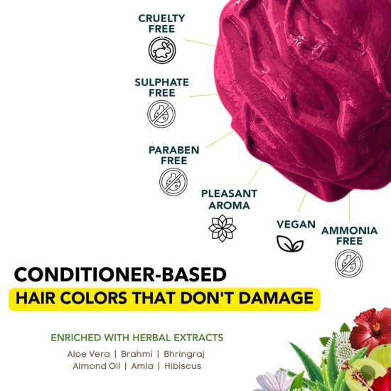 Paradyes Semi-permanent Carola Pink Hair Colour - Vibrant & Vegan