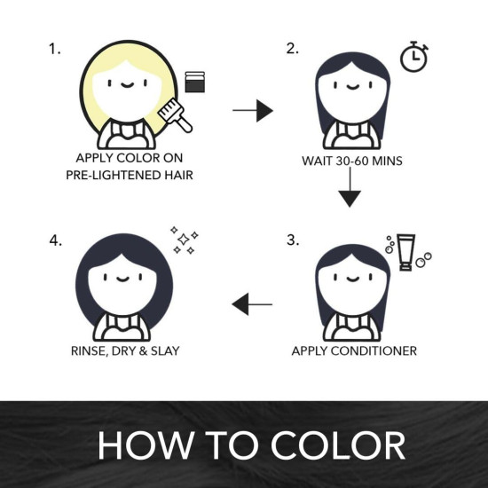 Paradyes Semi-permanent Onyx Black DIY Hair Colour - Vegan & Ammonia-Free Paradyes Semi-permanent Onyx Black DIY Hair Colour - Vegan & Ammonia-Free