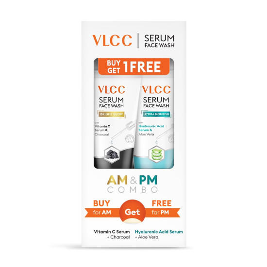 VLCC Vitamin C & Charcoal Serum Facewash - Oil Control & Brightening VLCC Vitamin C & Charcoal Serum Facewash - Oil Control & Brightening