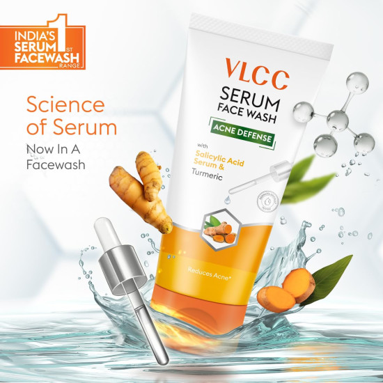 VLCC Serum Facewash - Unclog Pores & Reduce Acne