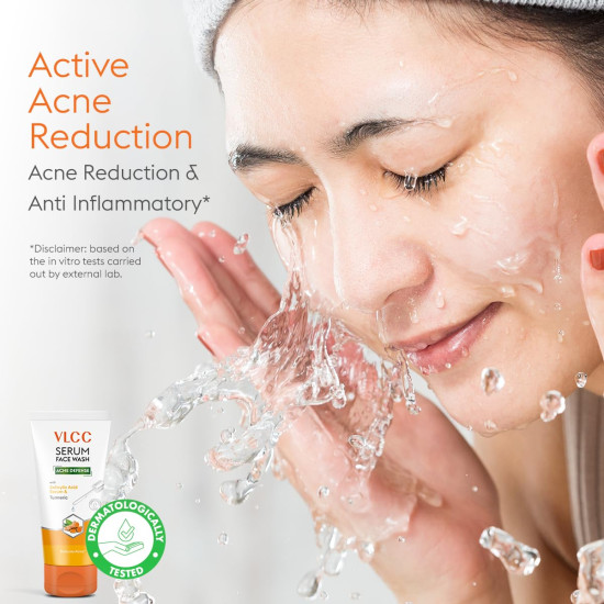 VLCC Serum Facewash - Unclog Pores & Reduce Acne