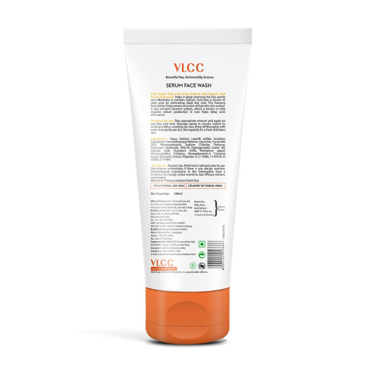 VLCC Serum Facewash - Unclog Pores & Reduce Acne