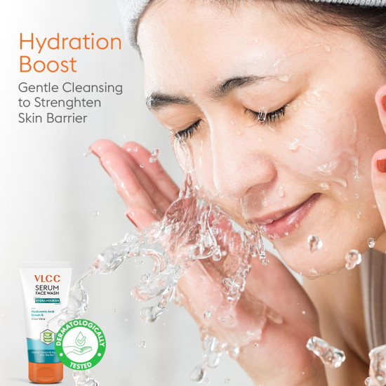 VLCC Serum Facewash - Hydrating & Nourishing Cleanser