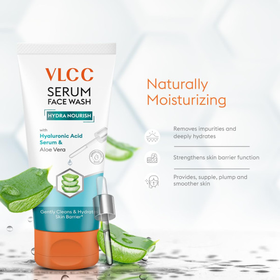 VLCC Serum Facewash - Hydrating & Nourishing Cleanser