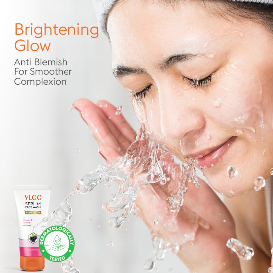 VLCC Serum Facewash - Vitamin C & Mulberry Extract for Radiant Skin