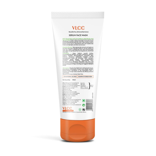 VLCC Serum Facewash - Unclog Pores & Clear Acne Scars