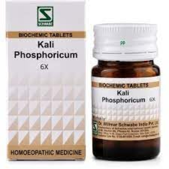 Dr. Willmar Schwabe India Kali Phosphoricum Tablet 6X - Optimal Nerve Health