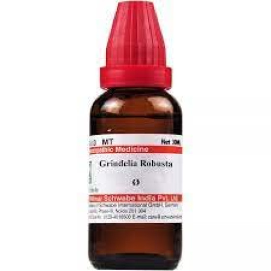 Dr Willmar Schwabe India Grindelia Robusta Q 30 ML - Natural Remedy for Breathing Problems