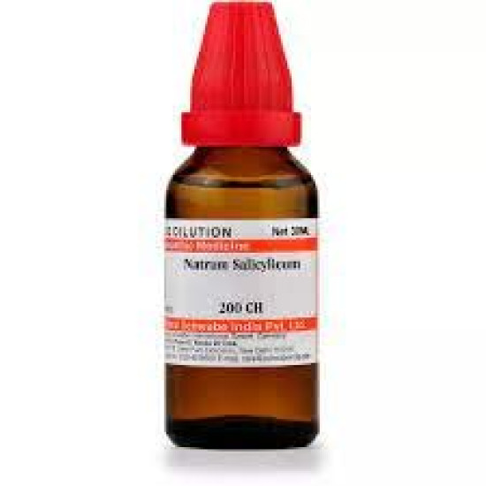 Dr Willmar Schwabe India Natrum Salicylicum 200 CH - Eye Infection Relief