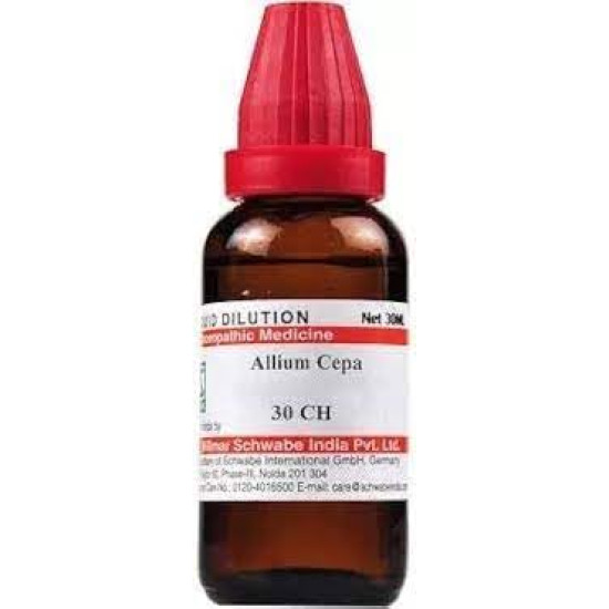Dr. Willmar Schwabe India Allium Cepa 30 CH - Cold & Cough Relief