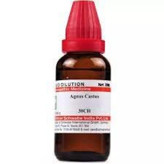 Dr. Willmar Schwabe India Agnus Castus 30CH, 30 ML (Pack of 2) - Natural Homeopathic Remedy