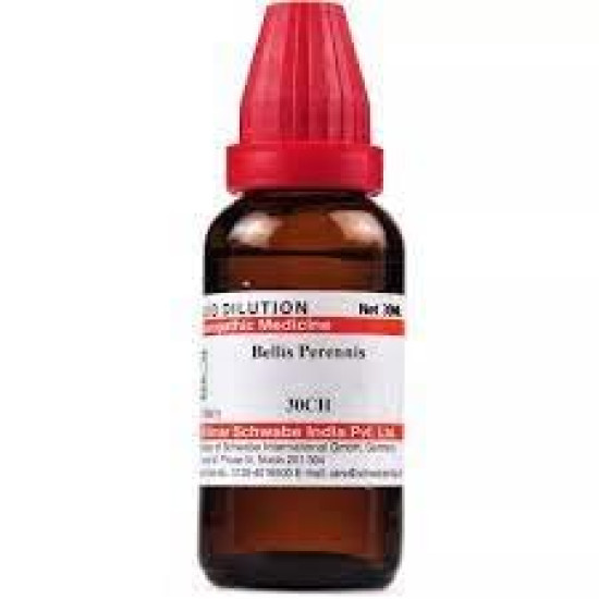 Dr Willmar Schwabe India Bellis Perennis 30 CH, 30ML (Pack of 2) - Homeopathic Remedy