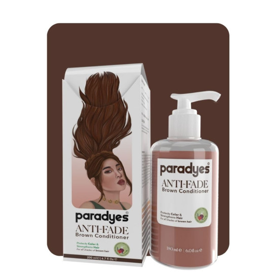 Paradyes Anti Fade Brown Conditioner - Long-lasting Vibrancy for Brown Hair Paradyes Anti Fade Brown Conditioner - Long-lasting Vibrancy for Brown Hair
