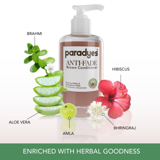 Paradyes Anti Fade Brown Conditioner - Long-lasting Vibrancy for Brown Hair Paradyes Anti Fade Brown Conditioner - Long-lasting Vibrancy for Brown Hair