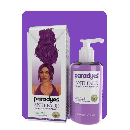 Paradyes Anti Fade Purple Conditioner - Long-lasting Color Protection