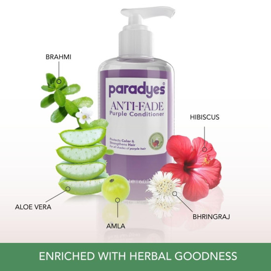 Paradyes Anti Fade Purple Conditioner - Long-lasting Color Protection