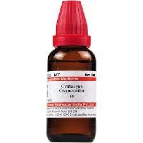 Dr. Willmar Schwabe India Crataegus Oxyacantha Q 30ML (Pack of 2) - Homeopathic Remedy for Chest Pain Relief