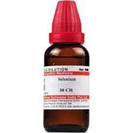 Dr. Willmar Schwabe India Selenium 30CH, 30ML (Pack of 2) - Homeopathic Remedy for Selenium Deficiency