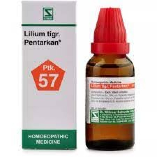 Dr. Willmar Schwabe India Lilium Tigr. Pentarkan 30ML - Homeopathic Remedy for Infections