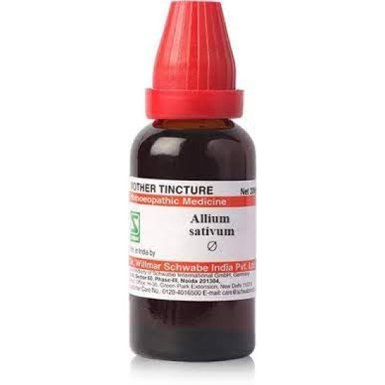 Dr Willmar Schwabe India Allium Sativum Q 30ML (Pack of 3) - Immune System Booster