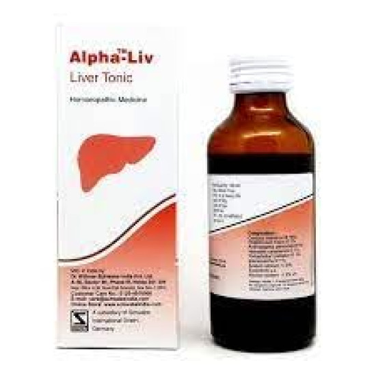 Dr. Willmar Schwabe India Alpha-Liv Syrup (500 ML) - Liver Health Solution