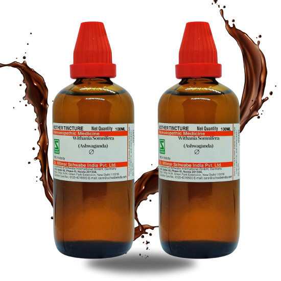 Dr Willmar Schwabe India Withania somnifera (Ashwagandha) Q 200ML - Homeopathic Tincture
