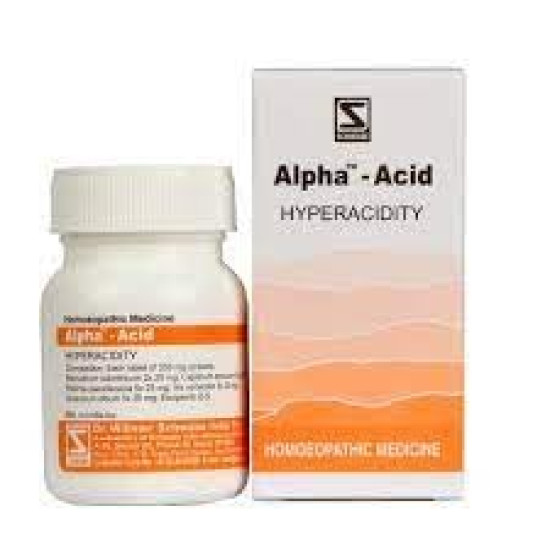 Dr. Willmar Schwabe India Alpha - Acid 20GM - Homeopathic Gastric Relief