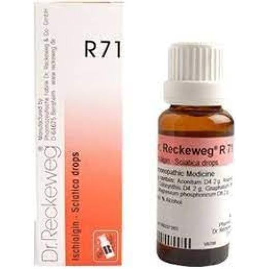 Dr. Reckeweg R71 Sciatica Drop - Natural Relief for Sciatica Pain
