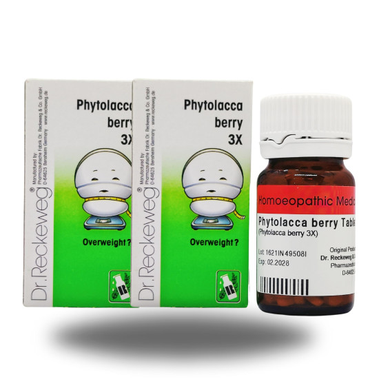 Dr Reckeweg Phytolacca Berry 3X Tablets - Natural Homeopathic Remedy
