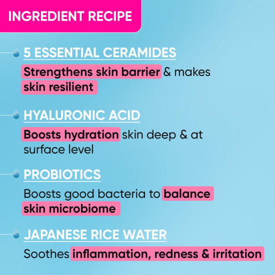 Dot & Key Barrier Repair Hydrating Gentle Face Wash - Sulphate-Free Cleanser