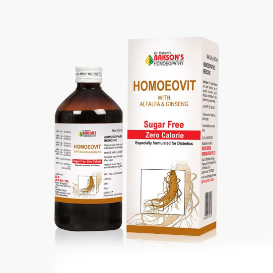 Dr. Bakshi's BAKSON'S HOMOEOPATHY HOMOEOVIT - Sugar-Free Energy Booster