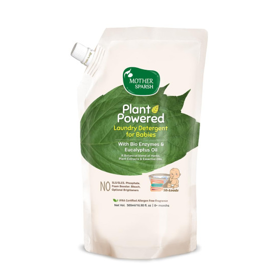 Mother Sparsh Plant Powered Baby Liquid Detergent & Cleanser - Gentle Care Mother Sparsh Plant Powered Baby Liquid Detergent & Cleanser - Gentle Care