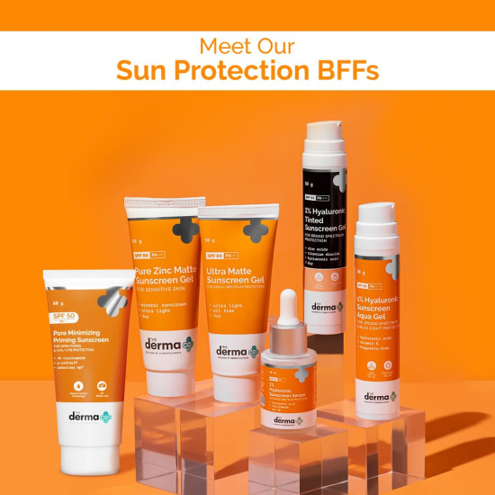 The Derma Co. Pore Minimizing Priming Sunscreen - SPF 50 & PA+++