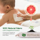 Mother Sparsh Natural Care Baby Wipes 60 Pcs (Pack of 9) - 100% Plant-Made Fabric