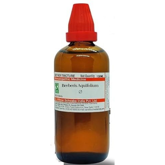 Dr Willmar Schwabe India Berberis Aquifolium Q - 100ML Mother Tincture for Skin Conditions