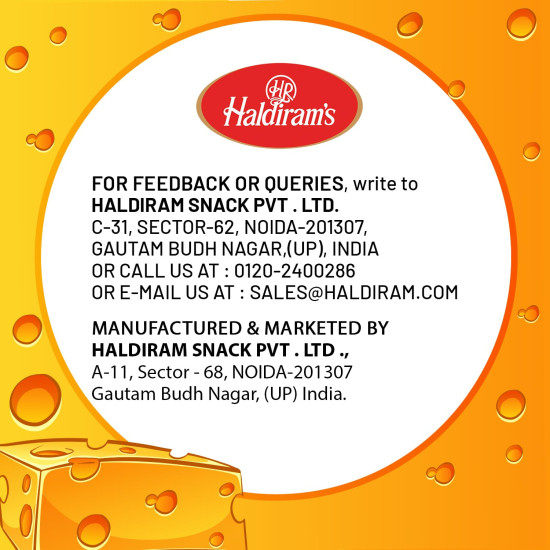 Haldiram's Whoopies Cheezi Balls 45 g - Delicious Cheesy Snack