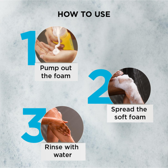 Cinthol Lime Foam Body Wash - Unique Foam Formula for Moisturized Skin