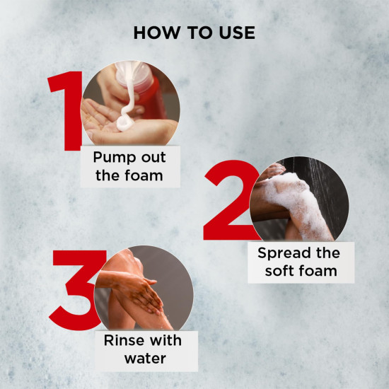 Cinthol Original Foam Body Wash - Unique Foam Formula for Moisturized Skin