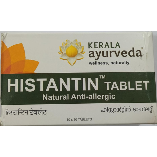 Histantin Tablets - Effective Allergy Relief - 100 Tablets