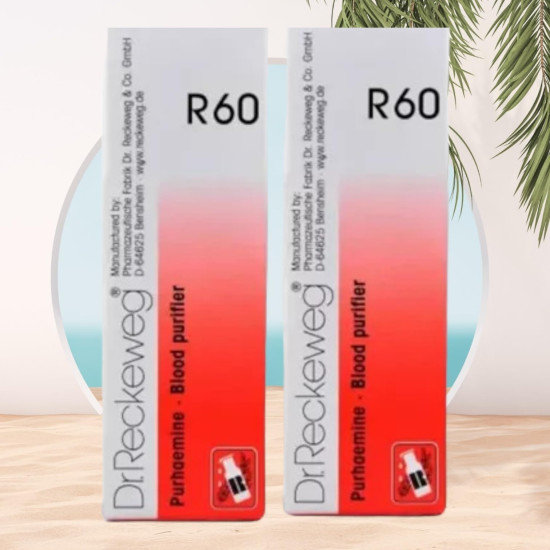 Dr Reckeweg R60 Homeopathic Medicine Purhaemine - Herbal Homeopathic Solution
