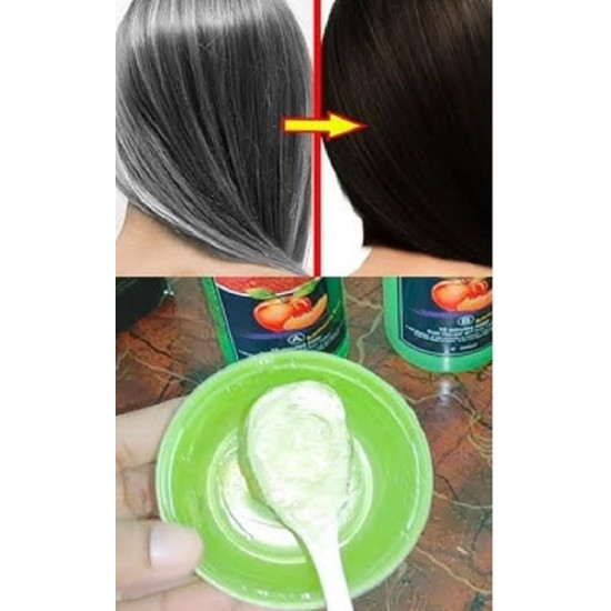 Avyaan Fruit Vinegar Gel Hair Color - Natural Black, Ammonia Free