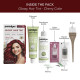 Paradyes No Bleach Cherry Coke Glossy Hair Tint - Ammonia-Free Formula for Vibrant Shine