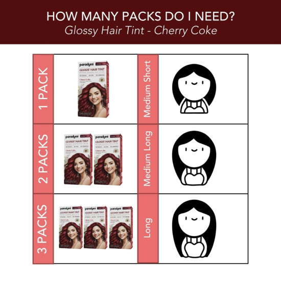 Paradyes No Bleach Cherry Coffee Combo - Ammonia-Free Hair Color