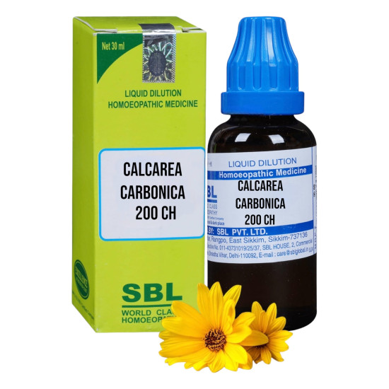SBL Calcarea Carbonica 200 Homeopathic Medicine - Natural Health Solution