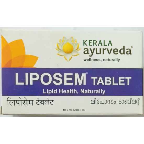 LIPOSEM Tablet - 100 Capsules for Effective Supplementation