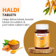 Baidyanath Turmeric Tablets with Natural Haldi Extract (60TB) Pack of 1 - Helps Boost Immunity, Blood Cleansing, Skin Problems, Strengthen Digestion