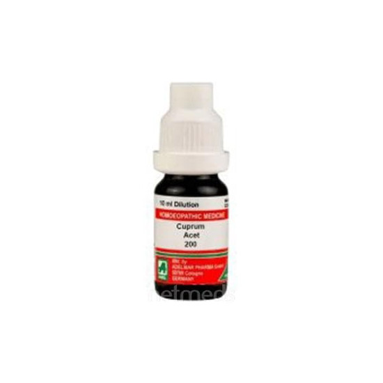 ADEL Cuprum Acet. Dilution 200-10ml | Fever & Cough Relief