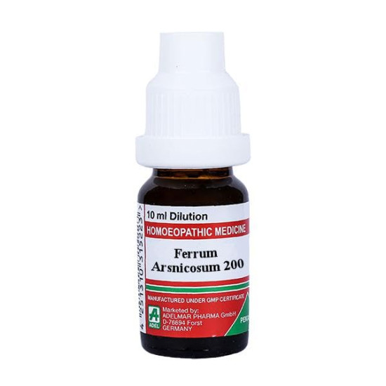 ADEL Ferrum Ars Dilution 200-10ML - Homeopathic Remedy