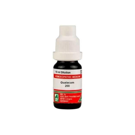 ADEL Guaiacum Dilution 200-10ML | SET OF 1 - Homeopathic Remedy