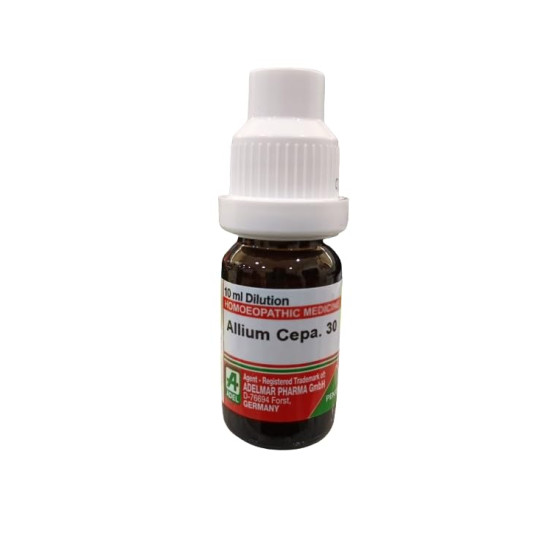ADEL Allium Cepa Dilution 30 CH - Natural Homeopathic Remedy